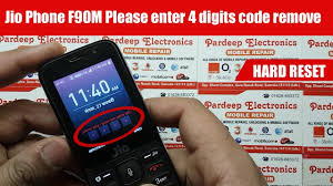 Free fire redeem codes for 11th january 2021. Jio Phone F90m Please Enter 4 Digits Code Remove Hard Reset Pardeep Electronics For Gsm
