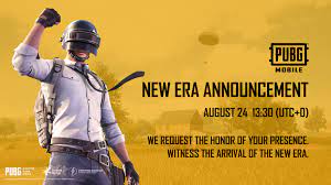 Pubg Mobile We Humbly Request Your Presence As We Announce A New Era For Pubg Mobile Join Us On August 24th For An Awesome Announcement On Youtube And Facebook Pubgmnewera