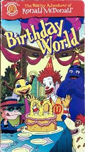 The wacky tropes of ronald mcdonald: The Wacky Adventures Of Ronald Mcdonald Birthday World Video 2001 Imdb
