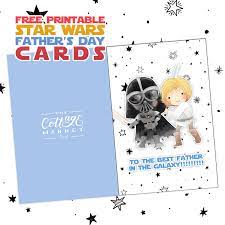 Here's a little saturday treat! Free Printable Star Wars Father S Day Cards The Cottage Market