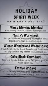 Small kids enjoy christmas holidays most. Holiday Spirit Week School Spirit Days Holiday Spirit Week School Spirit Week