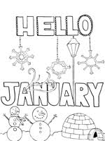 Rd.com knowledge facts fun fact: Months Of The Year Coloring Pages
