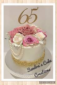 Decoration 65th Birthday Party Ideas For Mom 65th Birthday Cake 65 Birthday Cake Birthday Cake For Mom Custom Birthday Cakes