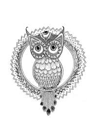 Résultat de recherche d'images pour "owl ink drawing"