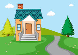 Download 1534 nature cliparts for free. A Simple House In Nature Background 433516 Vector Art At Vecteezy