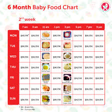 11 food chart for 7 months baby baby activity chart month