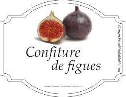 Pin By Nicole Brunner On Jean Des Figues Fig Jam Preserves Labels Printing Labels