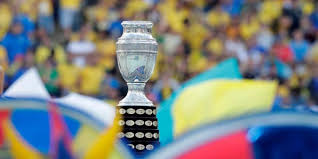 The teams competing are brazil (title holders), colombia, ecuador, peru, venezuela, argentina, bolivia, chile, paraguay and uruguay. The Winners Of The Copa America Hanging By Futbol