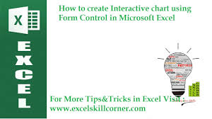 How To Create Interactive Chart In Ms Excel Using Hlookup Index Formulas