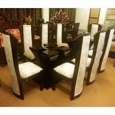 Most recent first date browse our wide selection of elaborately carved traditional dining chairs, or comfortably casual woven dining room chairs to match your style perfectly. Nizamuddin Furnitures Engineered Wood High Back Chair Dining Table Set Size 9 X 3 Feet Table Size Rs 120000 Set Id 21597051762