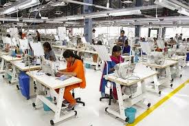 Different Types Of Sewing Line Layout With Pictures Studio Layout Sewing Studio Industrial Sewing Room