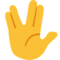 Image result for vulcan hand sign