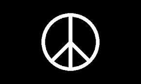 Peace sign in blue ceramic tile #peace #sign #blue #light #blue #ceramictile. Peace Sign Flag Campaign For Nuclear Disarmament