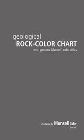Rock Color Chart Book