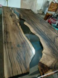 Walnut Epoxy Table Epoxy River Table Custom Order For Evan Etsy In 2020 Etsy Furniture Wood Slab Table Wood Table Diy