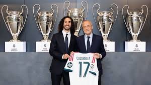 Official welcome ceremony for Cucurella