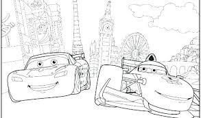 Prepare to rev your engines. Mcqueen Racing In London Coloring Page Free Printable Coloring Pages For Kids