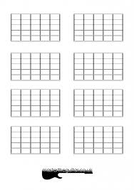 Guitar Blank Chord Chart Office Center Info