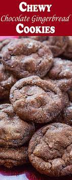 Chocolate Gingerbread Cookies Recipe Simplyrecipes Com Recipe Chocolate Gingerbread Cookie Recipe Chocolate Gingerbread Cookies Ginger Bread Cookies Recipe
