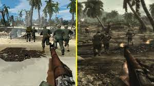 5ème opus de la série, le titre vous permet de combattre contre les soldats de la puissante armée japonaise sur les différents théâtres d'opérations du pacifique. Call Of Duty World At War Ps2 Vs Ps3 Graphics Comparison Youtube