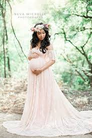 Gorgeous Lace Gown For Your Maternity Photo Shoot Or Other Special Event Beautiful Half C Maternity Dresses Photography Pregnant Wedding Dress Maternity Gowns