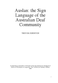 pdf 1989 auslan the sign language of the australian deaf