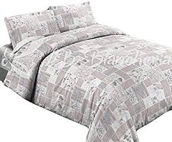 Prodotti simili a lenzuoli matrimoniali ikea su internet. R P Completo Lenzuola In Flanella Sweet Shabby Made In Italy Cotone A Trama Fitta Letto Misura Francese Tipo Ikea Beige Amazon It Casa E Cucina