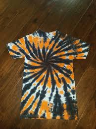 Black And Orange Tie Dye Sweatshirt Pin On Clothing To Purchase