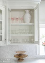 How To Style Glass Kitchen Cabinets White Kitchen Cabinets With Glass Farmhouse Glass Kitchen Cabinets Glass Fronted Kitchen Cabinets Refacing Kitchen Cabinets