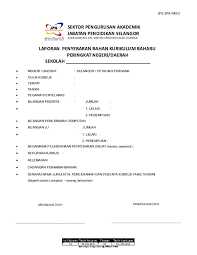 Contoh buku kas umum dengan format excel. Doc Format Laporan Ladap Kssm 2 Ketua Panitia Yee Ytl Academia Edu