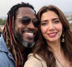 Mahira Khan with Cris Gill