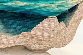 New Marble And Resin Lagoon Coffee Tables By Alexandre Glass Table Resin Table Layers Of The Ocean