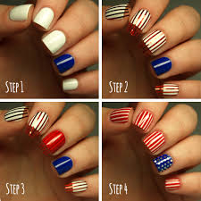 Not one of these is cheesy, k? 4th Of July Nails Stars And Stripes Nail Art More