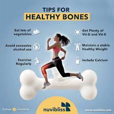 Nuvibliss | 🦴Keep Your Bones Strong!🦴 Healthy bones are the key to an  active life. Here are some simple tips to maintain bone health: 🏳️Eat lots  of... | Instagram