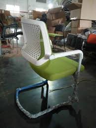 Chrome Meeting Chair Mesh Visitor Seating China Foshan Staff Office Chair Computer Seati Office Guest Chairs Comfy Leather Chair Leather Chair With Ottoman