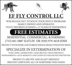 Termite control in wisconsin termite control company. Free Estimates Ef Fly Control Llc
