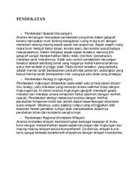 Pendekatan ekologi (ecological approach) dalam geografi. Doc Pendekatan Nena Vidya Mutdiana Academia Edu
