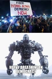 Mei Is Cute But Does She Love Democracy As Strongly As Liberty Prime Mk Ii Fallout Meme Propaganda Posters Funny Pictures