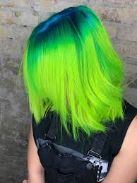 Neon Hair Pulpriot Vienna Neon Green Hair Hair Shadow Green Hair Colors