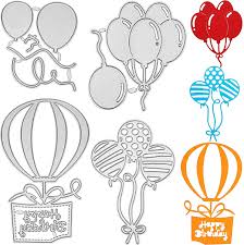 Check out the lasting impressions for paper, dreamweaver stencils and fran's metal stencils templates. Buy 9 Pieces Balloons Cutting Die Stencils Balloon Diy Frame Metal Die Cuts Balloon Embossing Stencil Template Mould For Card Making Album Paper Scrapbooking Diy Decor Online In Turkey B09474qv12