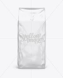 2 5 Kg Foil Coffee Bag With Valve Mockup Front View In Bag Sack Mockups On Yellow Images Object Mockups Pouch Packaging Bag Mockup Mockup Free Psd