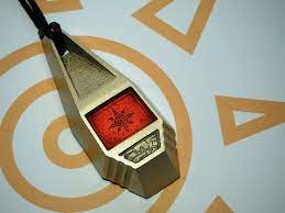 Digimon Tag With Tai S Crest Of Courage 24 99 Via Etsy Digimon Crests Digimon Cosplay Digimon