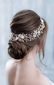 Wedding Headband Crystal Hairpiece Rhinestone Headpiece Flower Etsy Crystal Wedding Hair Accessories Rhinestone Headpiece Bridal Hair Accessories