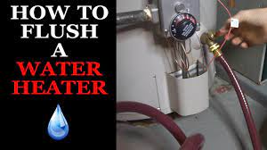 Turn off the water heater. How To Flush A Water Heater Step By Step Youtube