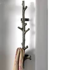 Browse a wide selection of wall hook designs on houzz, including key hooks, decorative wall hangers and coat hooks for all your hanging needs. Coat Hooks Unique Wall Hook Rustic Towel Hooks Twig Branch Robe Hook Home Decor Com Wall Sculptures