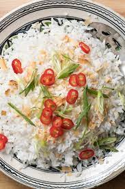 Coconut Rice With Peas Recipe Coconut Rice Recipe Recipes Nyt Cooking