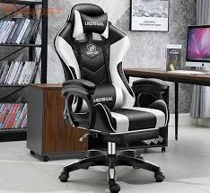 Gaming Racing Style Office Chair With Removable Headrest And High Back Ergonomic Gaming Chair Top Gamer Racing Seat In 2020 Gaming Chair Style Office Chair