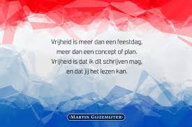 Voor veel nederlanders is bevrijdingsdag een dag vol vaderlandsliefde en feestelijke vieringen. Bevrijdingsdag Martin Gijzemijter