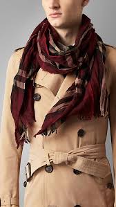 The soft and relaxed silhouette layers well over outerwear when the temperature drops, and on milder days will. Check Wool Cashmere Crinkled Scarf Crinkle Scarf Fashion Scarf