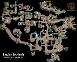 The lowlands is the starting map and where your first major quest begins. Baedish Lowlands Map Game Maps Com